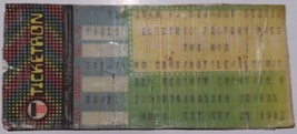 THE WHO 1982 JFK Stadium Philadelphia Ticket Stub Vintage Townsend Plast... - £10.23 GBP