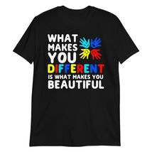 What Makes You Different is What Makes You Beautiful T-Shirt Black - £16.59 GBP