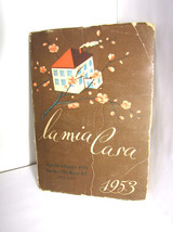 La mia casa 1953 agenda cartiera Vita Mayer &amp; c MIlano pagine dal 1.1 al... - £4.75 GBP