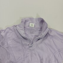 Offline by Aerie RN#54485 Girl's Small Lavender 1/4 Zip Pullover Sweatshirt image 10