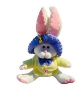 White Bunny Rabbit Plush with Hat and Outfit Stuffed Animal Wangs Inc. - $6.65