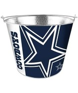 NFL &quot;GAME DAY&quot; 5QT Hype Ice Bucket-Dallas Cowboys 5qt ice beer condiment... - £19.16 GBP