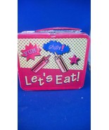 Let’s Eat Metal Lunch Box G-Whiz Brainiaks 1990s - £11.85 GBP