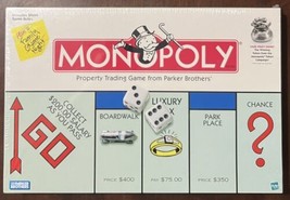 Monopoly Board Game 1999 Vintage Family Game Night Hasbro New And Sealed - £23.55 GBP