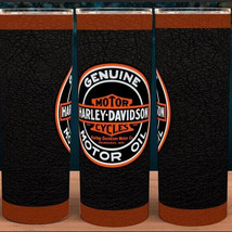 Harley Davidson Motorcycle Motor Oil Cup Mug Tumbler - £15.68 GBP