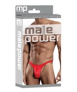 Male Power Satin Bong Thong Red S/M - £13.19 GBP