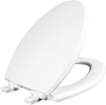 Kendall Slow-Close, Removable Enameled Wood Toilet Seat That Will Never Loosen, - £34.37 GBP
