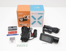 Rexing V33 3 Channel Dashcam w/ Front, Cabin and Rear Camera BBY-V33 - £47.95 GBP