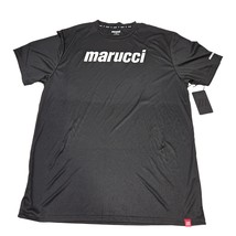 Marucci Dugout Black XL Shirt - Polyester Baseball Tee - Adult Men&#39;s XLarge - $25.00