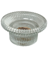 Candle-Lite Indiana Glass Reversable Ribbed Pillar/Taper Candle Holder  ... - $12.99
