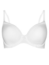 Women Ladies EX M&amp;S White Sumptuously Soft Full Cup T-Shirt Bra 30 to 42... - £16.14 GBP