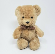 9&quot; Vintage Jerry Elsner Brown Teddy Bear Stuffed Animal Plush Toy Lovey - £26.49 GBP
