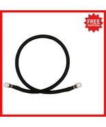 2 AWG Black Pure Copper 3ft PowerFlex Battery Inverter Cables for Marine... - $675.77 MXN