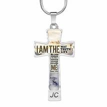 Express Your Love Gifts I Am The Way Truth and Life Christian Necklace Pendant - £38.91 GBP