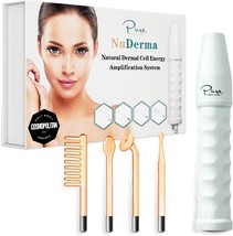 Nuderma Handheld Skin Therapy Wand Machine W/Neon – Anti-Aging - Skin Ti... - $103.97