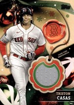 2024 Topps Holiday Relic #RC-TC Triston Casas NM-MT MEM Red Sox - $6.92