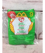 1999 McDonalds Happy Meal TY Claude The Crab Beanie Baby Plush Toy # 9  NEW - $7.98 CAD