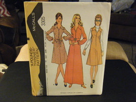 McCall's 3305 Misses Dress or Jumper Pattern - Size 14 Bust 36 - $10.46