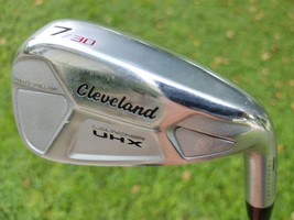 Cleveland Launcher UHX 7 Iron 30° DST 98 Dynamic Gold R-300 Steel Shaft ... - $74.99