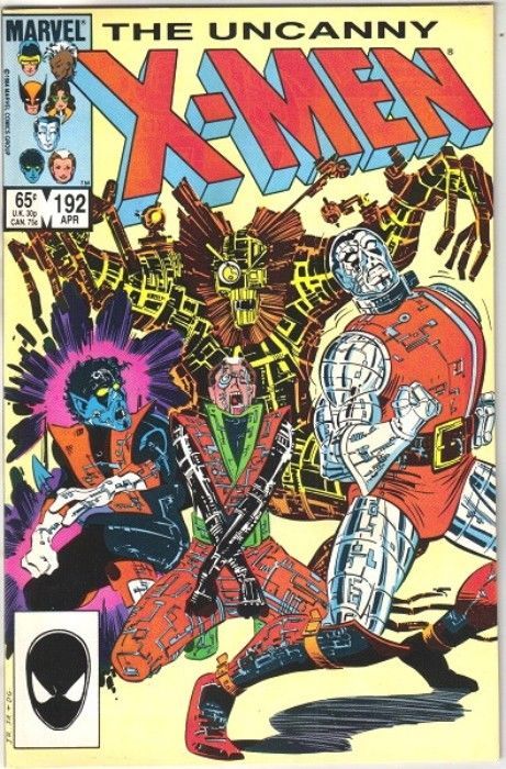 Primary image for The Uncanny X-Men Comic Book #192 Marvel Comics 1985 VERY FINE NEW UNREAD