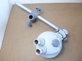 Bausch &amp; Lomb 0.7X-3X Microscope Head W/ 20" x 1-1/4" OD Post - $95.06