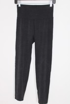 Eileen Fisher XXS Gray Black Silky Cupro Stretch Pull On Legging Pants - £25.72 GBP