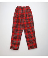 Vintage 90s Streetwear Womens 6 High Waisted Pleated Wool Chino Pants Re... - $81.83 CAD