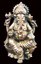 Lord Ganesha Idol in Pure Solid Copper - $93.58