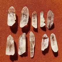 Lot of  Clear Brandberg Quartz Crystal Sparkle  Namibia BRLot65 - £12.06 GBP