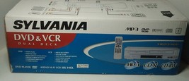 New in Box Sylvania srd3900 DVD VCR Combo with HDMI Adapter - $480.18