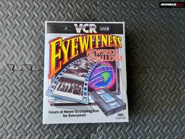 Vintage EYEWITNESS NEWSREEL CHALLENGE VCR VHS Game 1985 Parker Brothers ... - $34.64