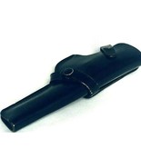 Braver Bros Gun Holster ST Louis MO Leather - H 32 R. MFG ~ Black. - $21.78
