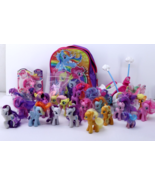 My Little Pony MLP Lot of 26 Assorted Figures with Extras Bag Plane - $2,351.20 MXN
