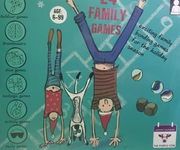 NEW 2022 Advent Calendar FAMILY 24 Family Games Step-by-Step Picture Guide  - £29.88 GBP