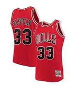 Scottie Pippen #33 Bulls Men's Home Red Replica Jersey - $49.99