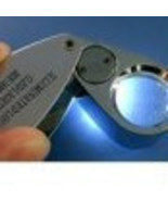 Jeweler&#39;s Loupe 4 Gem w/LED Magnifying Glass 30x - $5.41 CAD