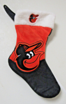 Embroidered MLB Baltimore Orioles on 18″ Orange/Black Basic Christmas St... - £22.77 GBP