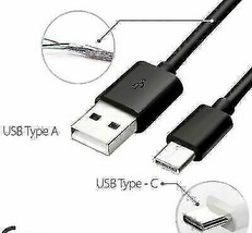 Cargador De Cable USB Tipo C Para Samsung Galaxy S10 S9 S8 Note 9 8 LG G... - £8.63 GBP