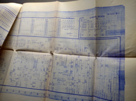 Laguna Beach 1960 Pinball Machine Bingo Game Schematic Wiring Diagram Sheet - £33.06 GBP