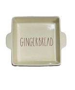 RAE DUNN ARTISAN COLLECTION &quot;GINGERBREAD&quot; Square Baking Dish Casserole P... - £15.48 GBP
