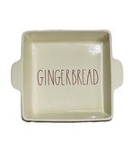 RAE DUNN ARTISAN COLLECTION &quot;GINGERBREAD&quot; Square Baking Dish Casserole P... - $19.79