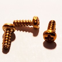 Phillips Button Head Brass Screw .092&quot; x .25&quot; (1/4&quot;) Custom Thread Rolli... - £6.70 GBP