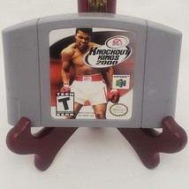 Knockout Kings 2000 Nintendo 64 N64 1999 Cartridge Only Store Sticker on Back - £6.28 GBP