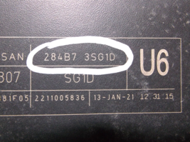 13-14-15-16-17-18-19   NISSAN SENTRA /FUSE/RELAY/BOX image 2