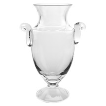 12 Mouth Blown Crystal European Made Trophy Vase - £151.15 GBP