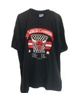 Vtg Chicago Bulls Single Stitch Tee Roster Jordan XXL 50-52 Hanes Tag 50... - €165,00 EUR