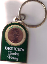 BRUCE&#39;s LAS VEGAS Lucky Penny KEYCHAIN - £3.94 GBP