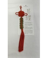 Oriental Chinese Handmade Lucky Coins Good Luck Fortune Wall Car Charm c... - $16.79