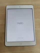 Apple iPad mini 1st Generation. 16GB, Wi-Fi - White &amp; Silver Factory Reset - £29.00 GBP