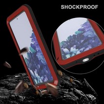 LOVE MEI Military Rugged Case For Samsung Galaxy S20 FE 5G with Tempered Glas... - $54.20